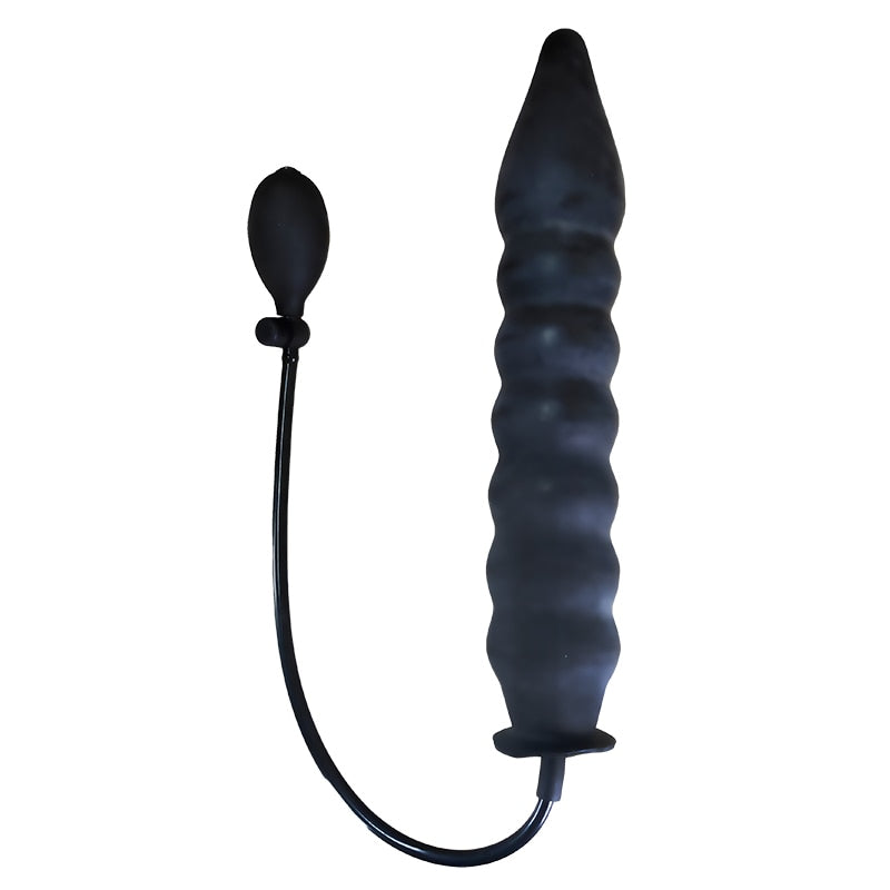 Super Long Anal Plug Inflatable Drill-Shape Large/Huge Anal Plug Expan|  adultloves