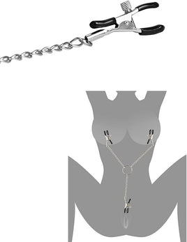 Nipple Clamps Vagina Clitoris Stimulator Chain