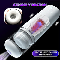 Automatic Telescopic inside outside Sucking Vibration Masturbators For Men Real Blowjob Pussy Vaginas For Men 18