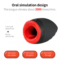 OTOUCH Masturbators for Men Sex Toys Intimate Silicone Automatic Heating Vibrator Male Penis Training Machine Adults Tools