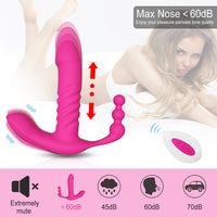 G Spot Wireless Remote Wearable Automatic Thrusting Dildo