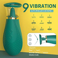 Clitoral Sucking Vibrator Women Sex Toys 3 Sucking 9 Licking Modes Nipples Clit Sucker Quick Orgasm Tongue Vibrators Adult Toys
