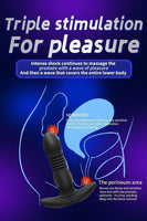 Telescopic Vibrating Butt Plug Anal Vibrator Wireless Remote Sex Toys for Women Ass Anal Dildo Prostate Massager Men Buttplug