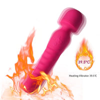 Heating Av Wand Waterproof Vibrator