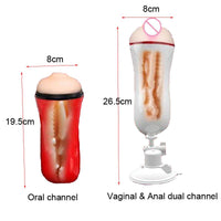 Male Masturbation Cup Vagina Pussy Hands-free Sex Toy