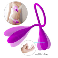 7 Speeds Double Head Jump Egg Bullet Dildo Couple  Vibrator