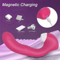 3 in 1 Clitoral Vagina Sucking Licking Vibrator G Spot Clitoris Stimulator